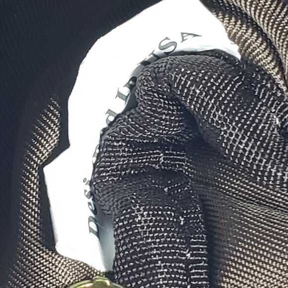 Newhey Attache Bag Canvas Zip Around Leather Strap Travel Toiletry Holder - Picture 10 of 10